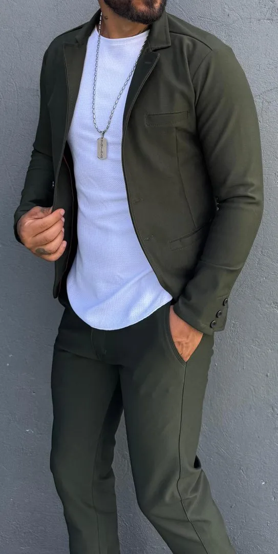 Blazer Punto Roma Verde militar