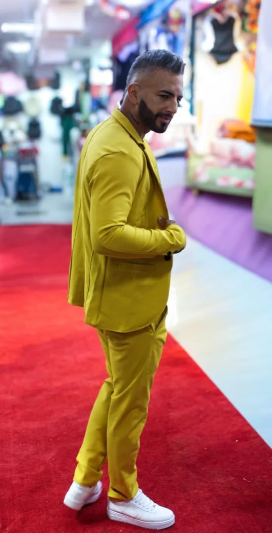 Blazer Punto Roma Amarillo