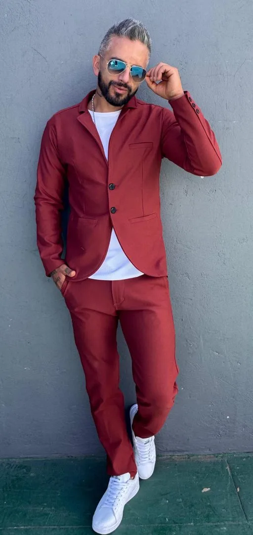 Blazer Punto Roma Terracota