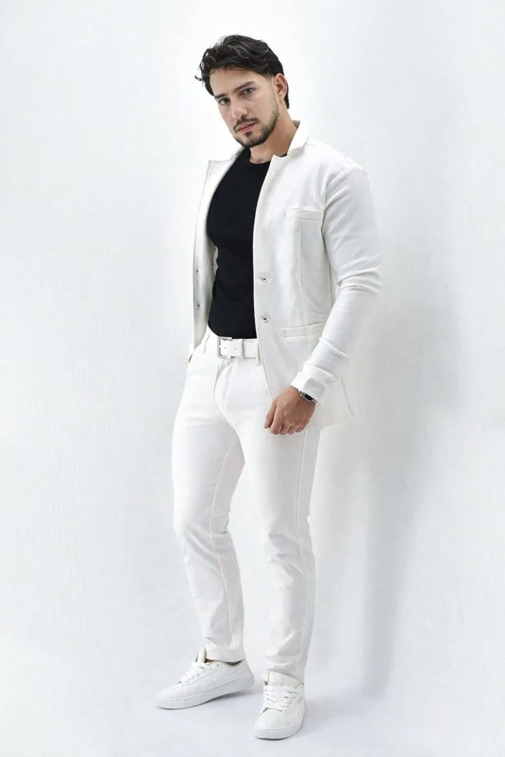 Blazer Punto Roma Marfil