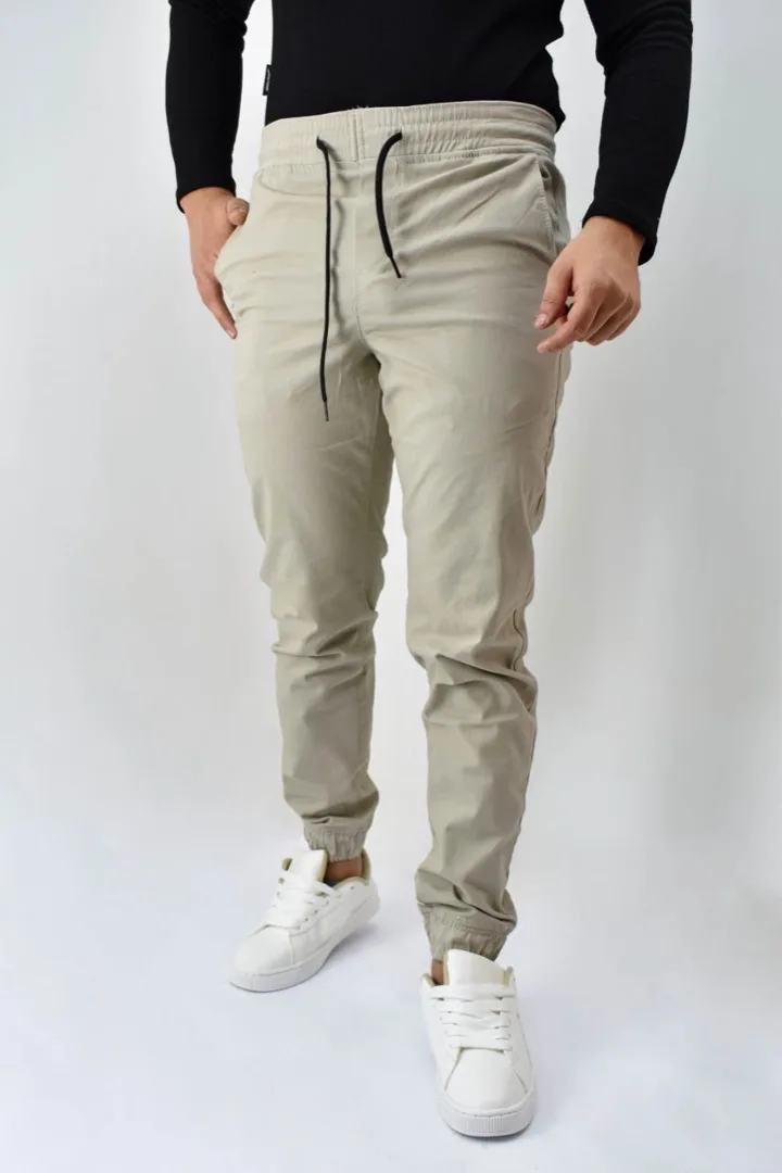 Jogger de Drill Piedra