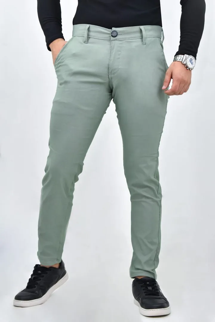 Pantalón Punto Roma Verde salvia