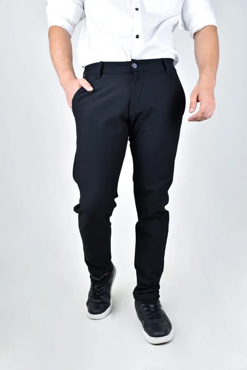 Pantalón Punto Roma Negro